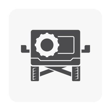 Vektör simgesi tasarım off-road araç.