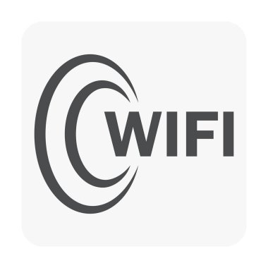 IP kamera ve ekipman simgesi Beyaz.