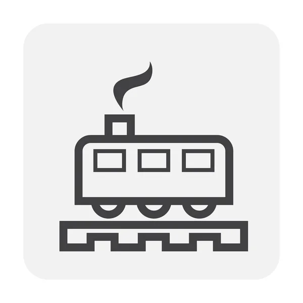 Train Icon Design Transportation Work — Stock Vector