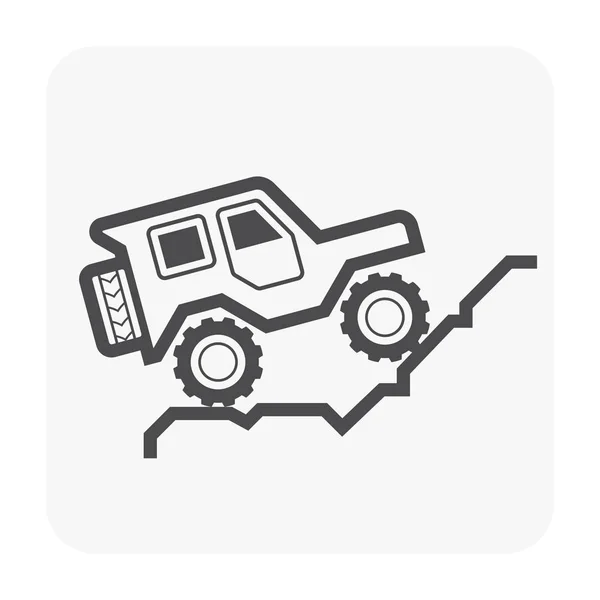 Vector Icon Design Road Vehicle — Stock Vector