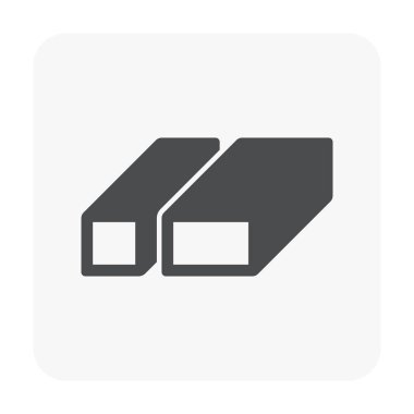 Beyaz metal ürün simgesi.