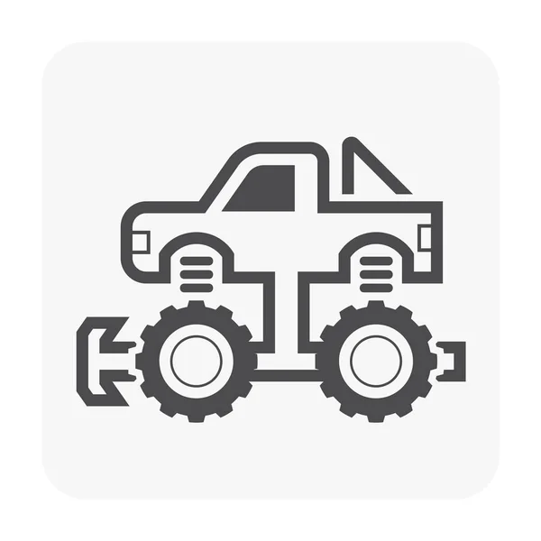 Vector Icon Design Road Vehicle — Stock Vector