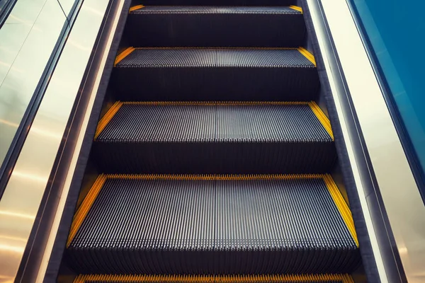 Escalator Step Building — Stock Photo, Image