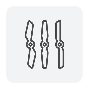 Bıçak simgesi tasarım, düzenlenebilir kontur.