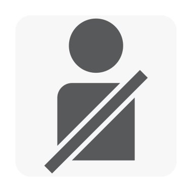 Araba güvenlik aracı simgesini.