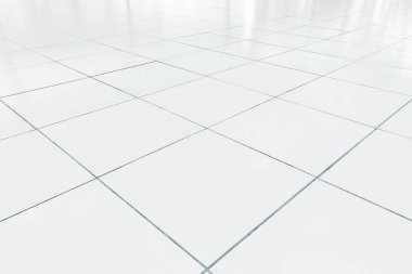 Beyaz karo zemin temiz koşulu kılavuz çizgisi ile arka planı için.