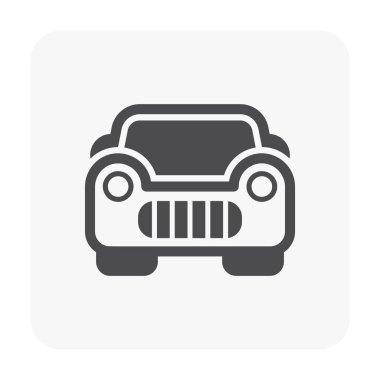 Klasik Otomobil kutsal kişilerin resmi üstünde beyaz.