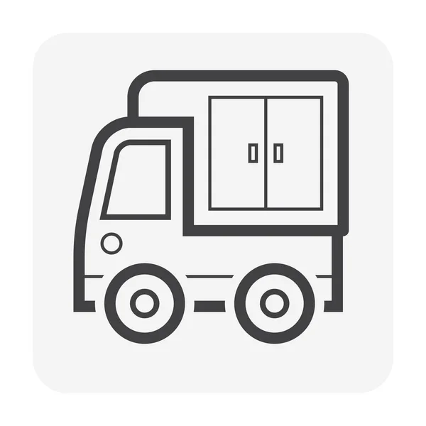 Icono Caja Contenedor Carga Para Diseño Trabajo Envío Transporte — Vector de stock