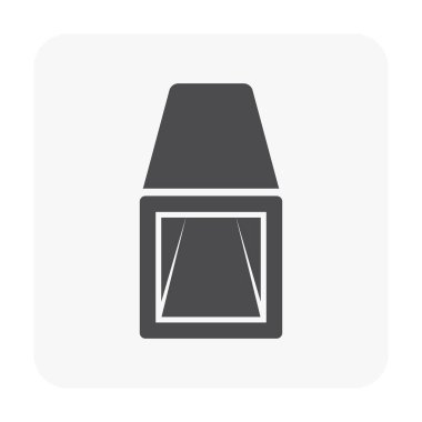 Beyaz metal ürün simgesi.