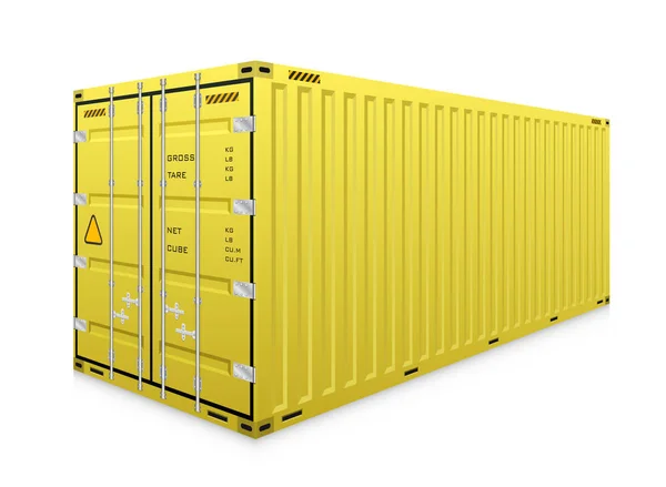 Cargo container vector — Stock Vector