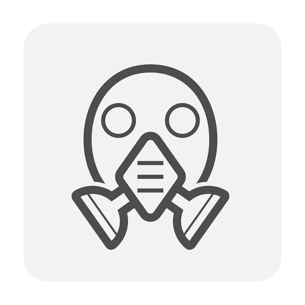 Gas mask icon — Stock Vector