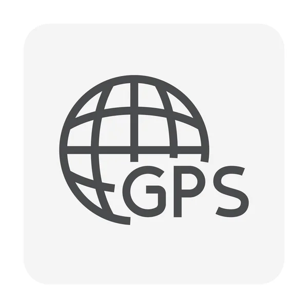 Auto-GPS-Symbol — Stockvektor