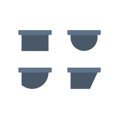 Cilt payı drenaj simgesi