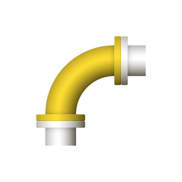 Ícone do conector da tubulação —  Vetores de Stock