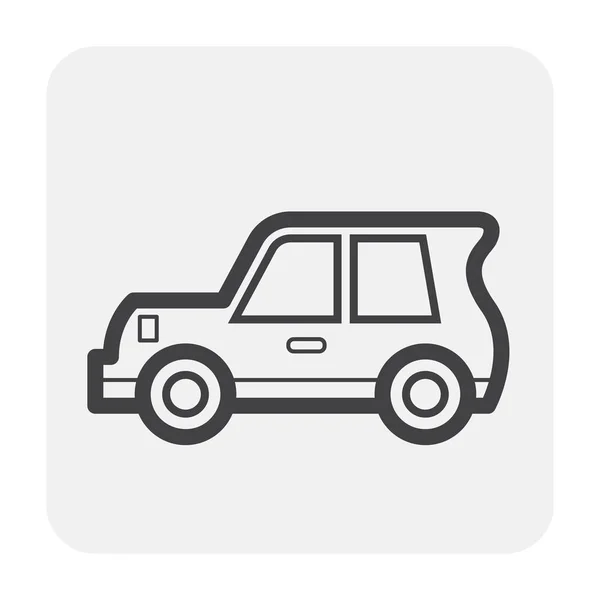 Icono de coche clásico — Vector de stock