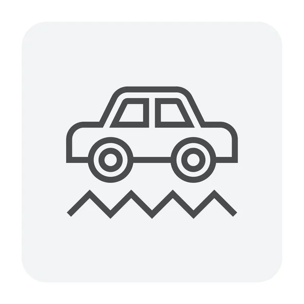 Icône de test de voiture — Image vectorielle