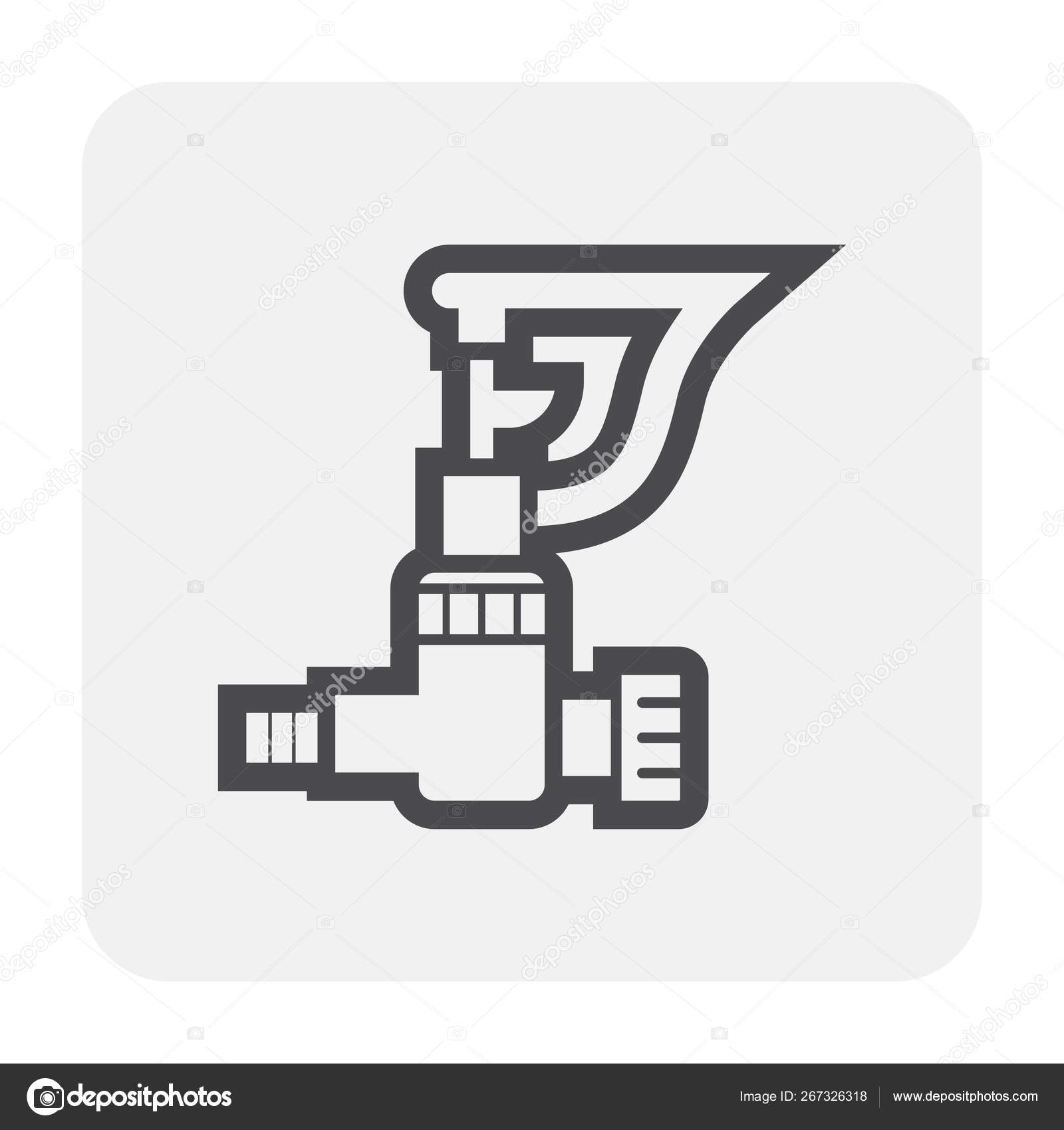 Water sprinkler icon Stock Vector Image by ©roncivil #267326318