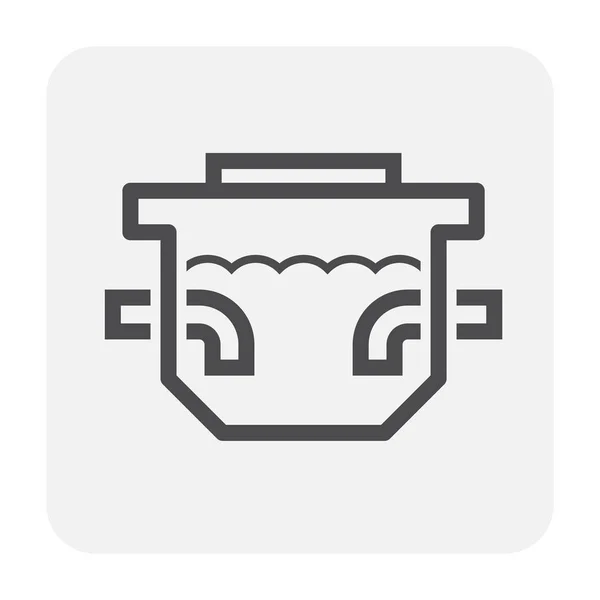 Herramienta de fontanería icono — Vector de stock