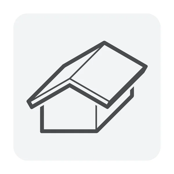 Roof home icon — Stock Vector