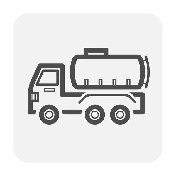 Oil truck icon — Stock Vector