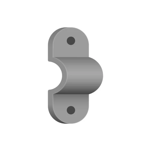 Icono de soporte de tubería — Vector de stock