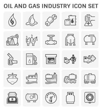 Petrol gaz simgesi