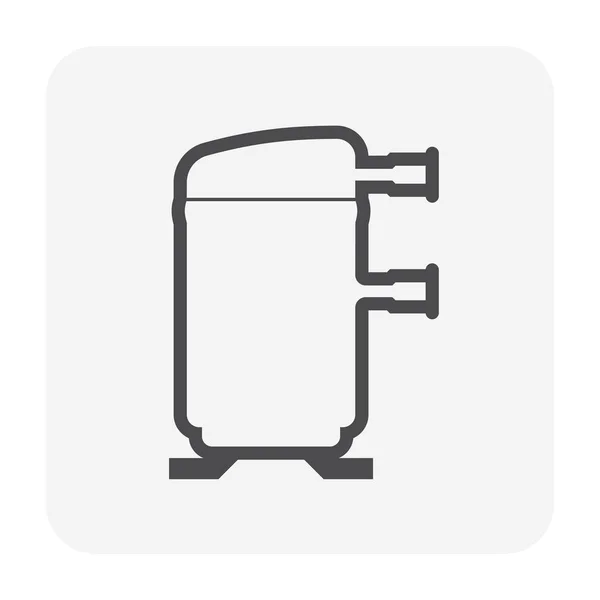 Air compressor icon — Stock Vector