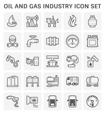 Petrol gaz simgesi