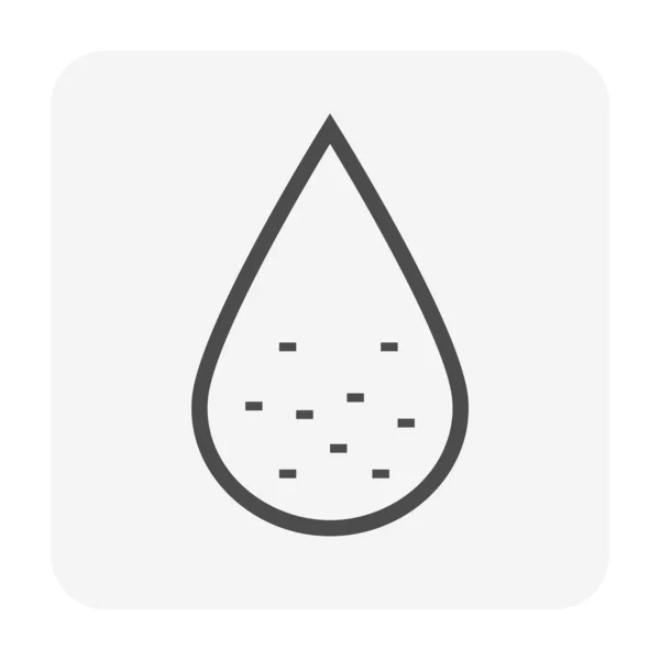 Schmutzwasser-Ikone — Stockvektor