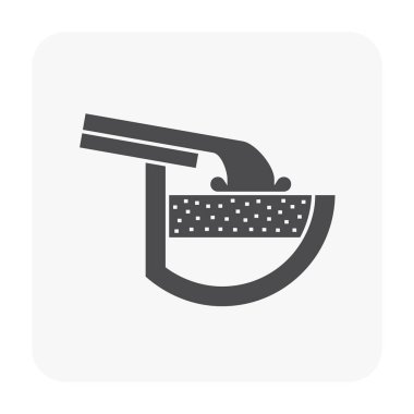 Cilt payı drenaj simgesi