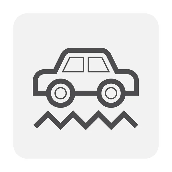 Car test icon — Stock Vector