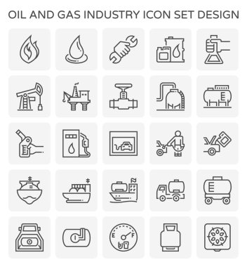 Petrol gaz simgesi