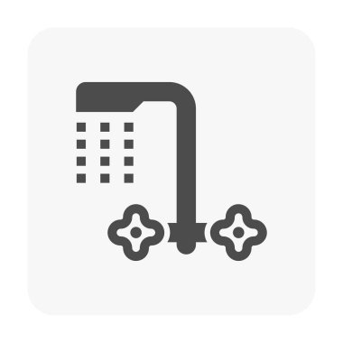 Sıhhi tesisat aracı simgesini