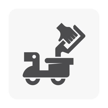 ptrol istasyonu ekipman simgesi