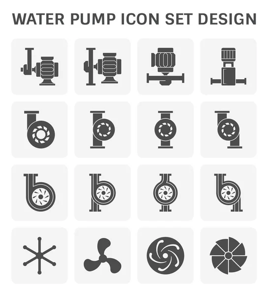 Icono de bomba de agua — Archivo Imágenes Vectoriales
