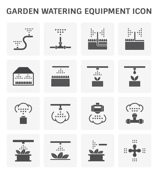 Zavlažovací zařízení ikonu — Stockový vektor