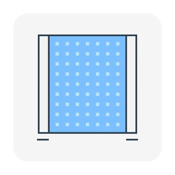 Partition vägg ikon — Stock vektor