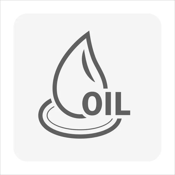 Ikona surové ropy — Stockový vektor