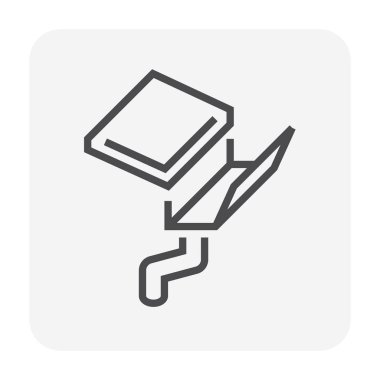 Cilt payı drenaj simgesi