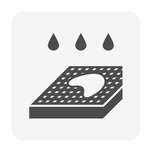 Kerti vízelvezető ikon — Stock Vector