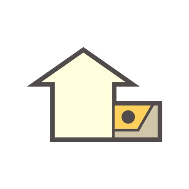 Bahçe drenaj sistemi ve boru vektör simgesi dizaynı.