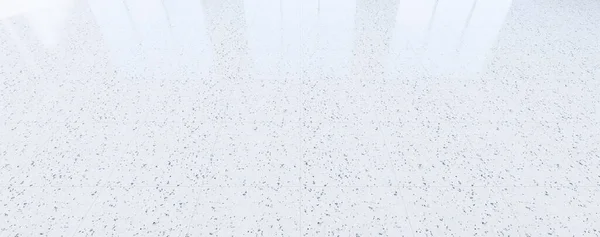 Vykreslování Žulové Podlahy Mřížkou Lesklým Odrazem Čirými Skleněnými Dveřmi Perspektivním — Stock fotografie