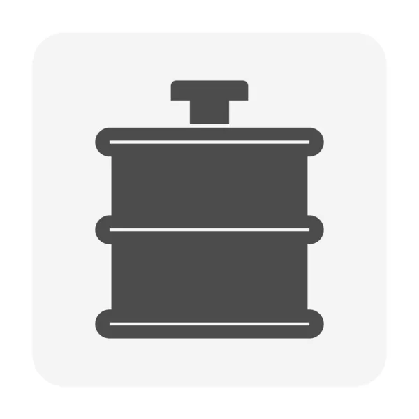 Diseño Conjunto Iconos Agua Potable Vector Saludable — Archivo Imágenes Vectoriales