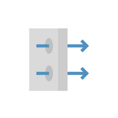 Su filtreleme ve ekipman vektör tasarımı Su filtreleme grafik tasarım elementi için.