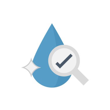 Su filtreleme ve ekipman vektör tasarımı Su filtreleme grafik tasarım elementi için.