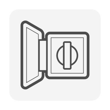 Araç yakıt kapsülü vektör ikonu tasarımı.