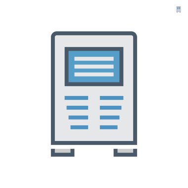 Klima tipi simgesi 64x64 piksel mükemmel ve düzenlenebilir vuruş.