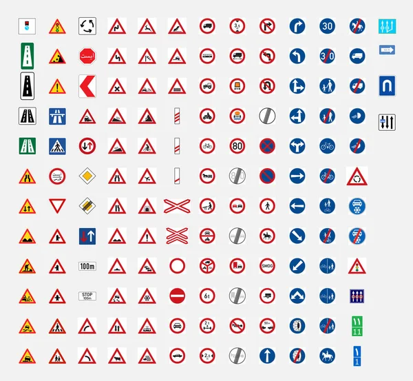 Signalisation Routière Symbole Iran — Image vectorielle