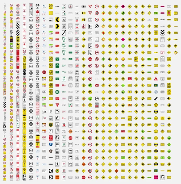 Signalisation Routière Symbole Australie — Image vectorielle