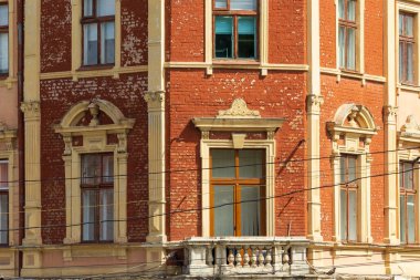 19. yüzyılın Avusturyalı mimarisi Chernivtsi sokaklarında